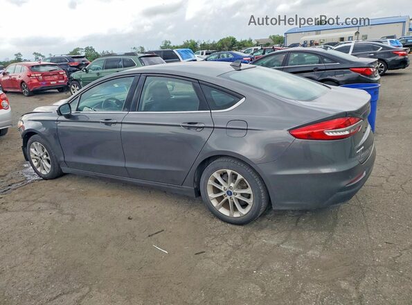 3FA6P0LU2LR159200 2020 FORD FUSION Gray Rear left