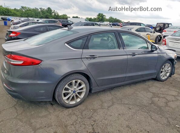3FA6P0LU2LR159200 2020 FORD FUSION Gray Rear right
