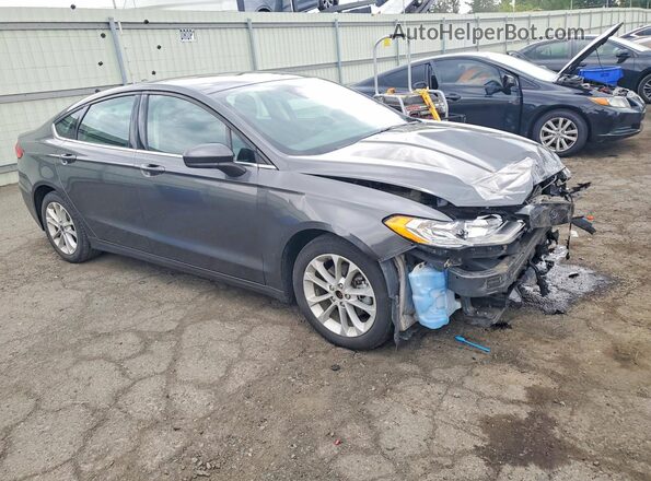 3FA6P0LU2LR159200 2020 FORD FUSION Gray Front right