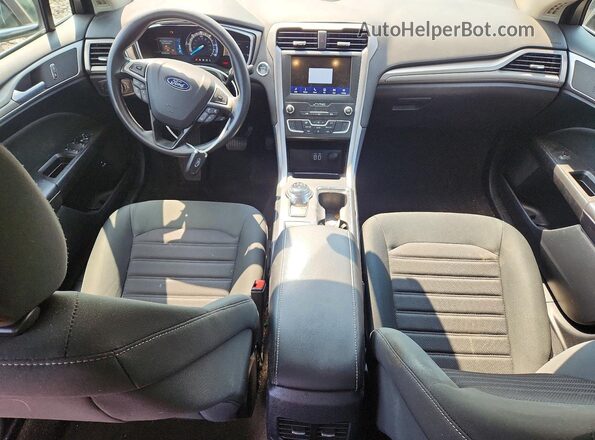 3FA6P0LU2LR159200 2020 FORD FUSION Gray Dashboard view