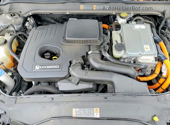 3FA6P0LU2LR159200 2020 FORD FUSION Gray Rear interior view