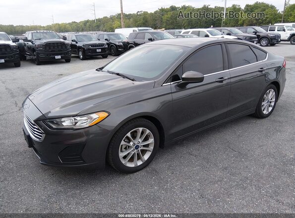 3FA6P0LU2LR196909 2020 FORD FUSION Gray Przód lewy