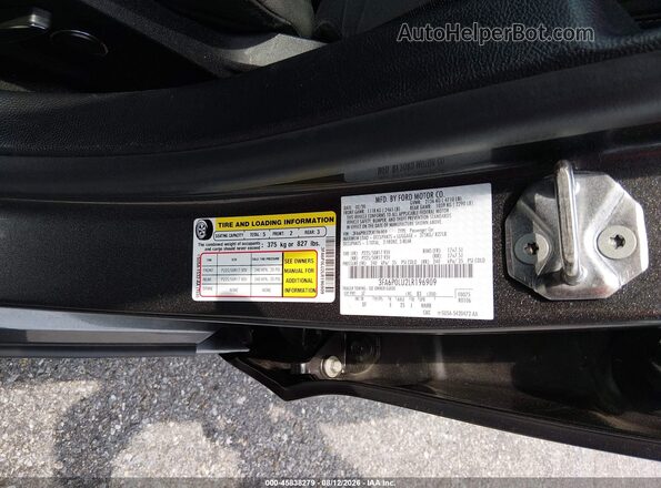 3FA6P0LU2LR196909 2020 FORD FUSION Gray Widok komory silnika