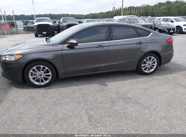 3FA6P0LU2LR196909 2020 FORD FUSION Gray Widok z przodu