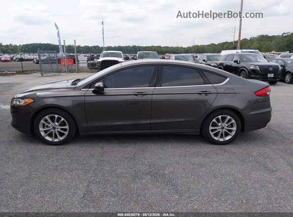 3FA6P0LU2LR196909 2020 FORD FUSION Gray Widok wnętrza 360 stopni