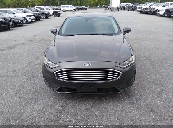 3FA6P0LU2LR196909 2020 FORD FUSION Gray Widok zestawu wskaźników
