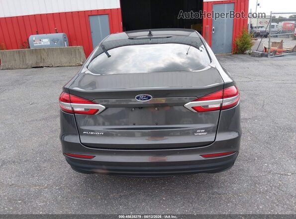 3FA6P0LU2LR196909 2020 FORD FUSION Gray 