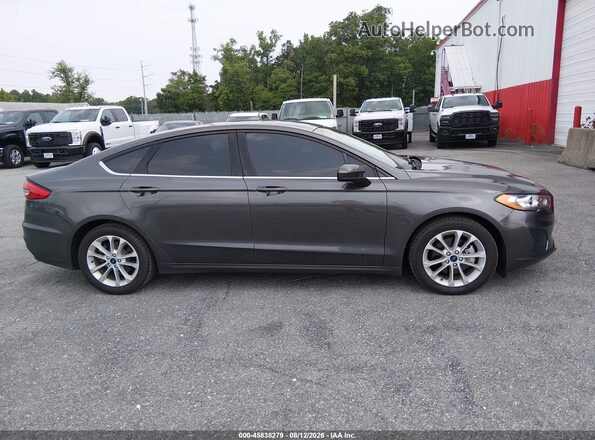 3FA6P0LU2LR196909 2020 FORD FUSION Gray Widok wnętrza z tyłu