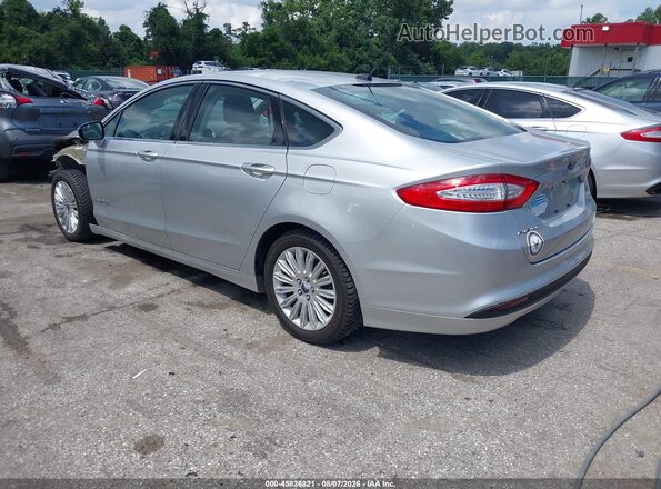 3FA6P0LU3GR338447 2016 FORD FUSION HYBRID Silver Tył lewy