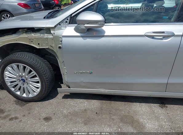 3FA6P0LU3GR338447 2016 FORD FUSION HYBRID Silver 