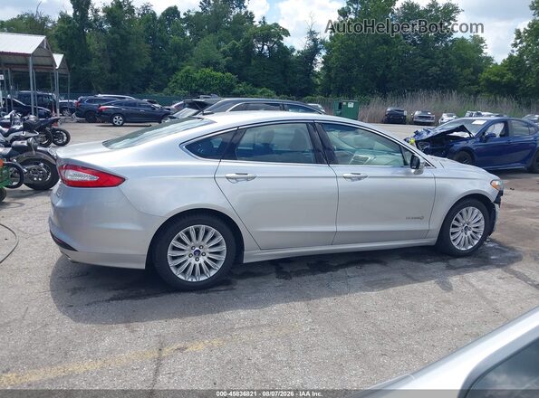 3FA6P0LU3GR338447 2016 FORD FUSION HYBRID Silver Widok wnętrza 360 stopni