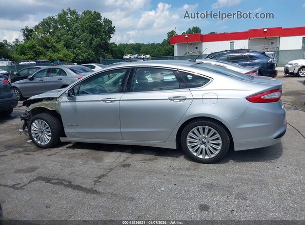 3FA6P0LU3GR338447 2016 FORD FUSION HYBRID Silver 