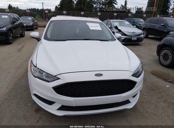 3FA6P0LU3HR230430 2017 FORD FUSION HYBRID White Vista del cuadro de instrumentos