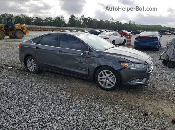3FA6P0LU3HR295875 2017 FORD FUSION Charcoal Przód prawy