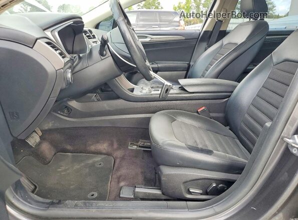 3FA6P0LU3HR295875 2017 FORD FUSION Charcoal Widok wnętrza z przodu