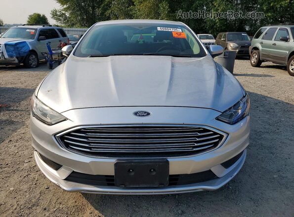 3FA6P0LU3HR326994 2017 FORD FUSION Silver Вид спереду
