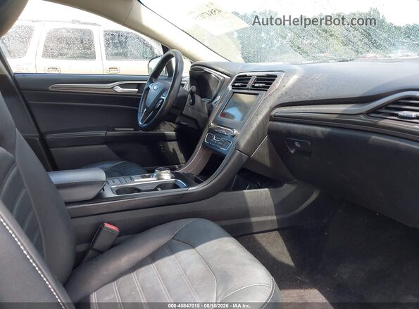 3FA6P0LU3HR359641 2017 FORD FUSION HYBRID White Widok wnętrza z przodu