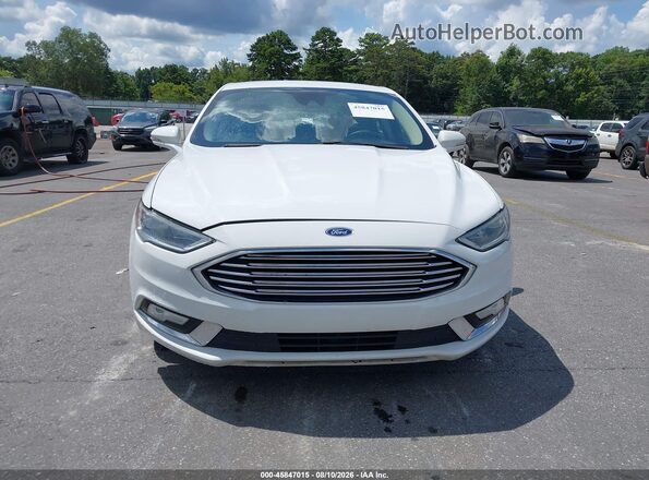 3FA6P0LU3HR359641 2017 FORD FUSION HYBRID White Widok z przodu