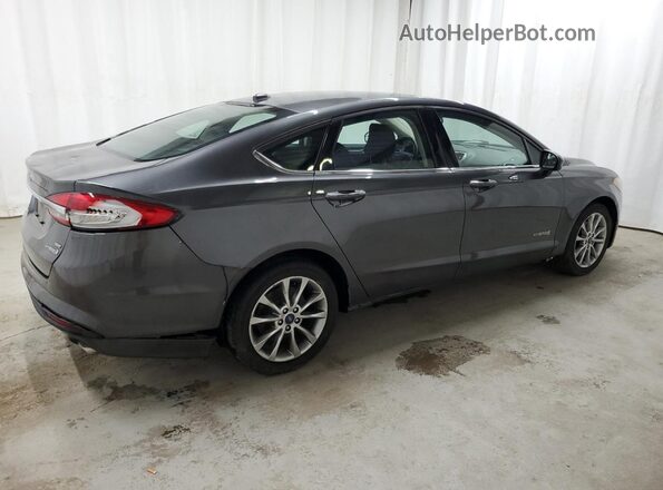 3FA6P0LU3HR385141 2017 FORD FUSION Charcoal Rear right