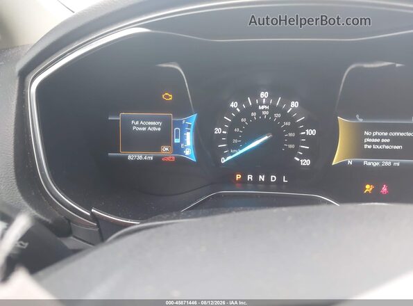 3FA6P0LU3JR147490 2018 FORD FUSION HYBRID White უკანა სავარძლების ხედი