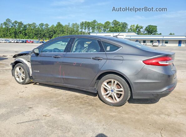 3FA6P0LU3JR156755 2018 FORD FUSION Серый Задняя левая четверть