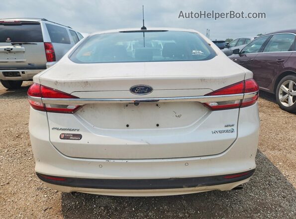 3FA6P0LU3JR201645 2018 FORD FUSION White Հետևի տեսք