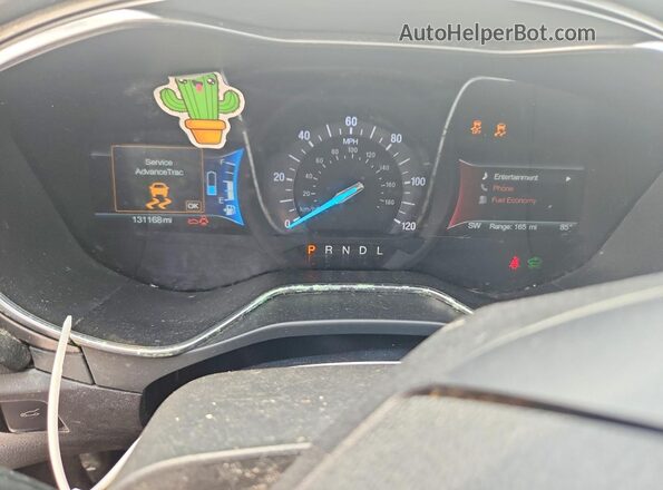3FA6P0LU3JR201645 2018 FORD FUSION White Սարքավորումների վահանակի տեսք