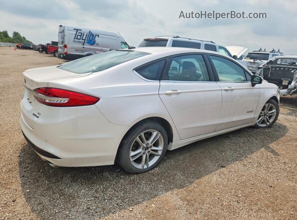 3FA6P0LU3JR201645 2018 FORD FUSION White Հետևի աջ