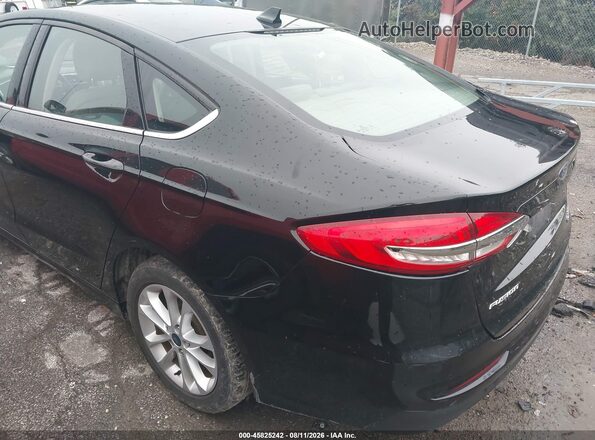3FA6P0LU3KR165537 2019 FORD FUSION HYBRID Black Հետևի ձախ