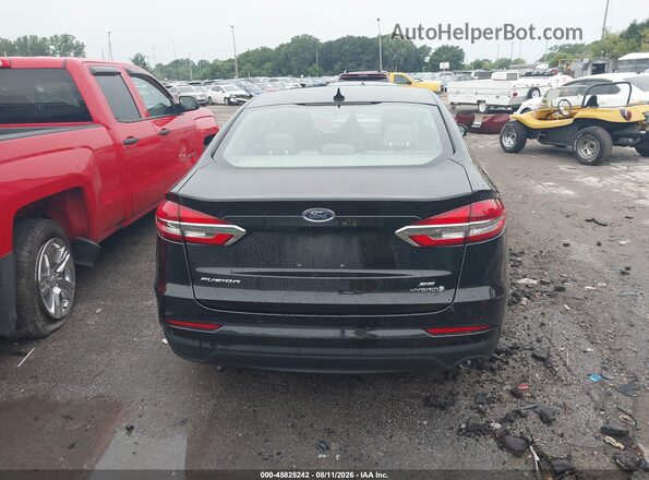3FA6P0LU3KR165537 2019 FORD FUSION HYBRID Black 