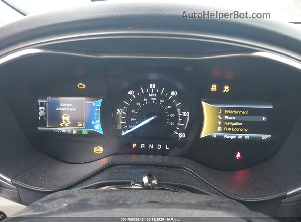 3FA6P0LU3KR165537 2019 FORD FUSION HYBRID Black Հետևի նստատեղերի տեսք