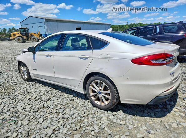 3FA6P0LU3KR212727 2019 FORD FUSION White Задня ліва чверть