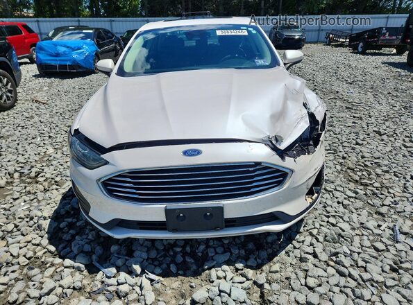 3FA6P0LU3KR212727 2019 FORD FUSION White Вид спереду