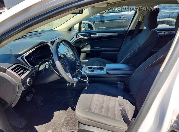 3FA6P0LU3KR212727 2019 FORD FUSION White Вид салону спереду
