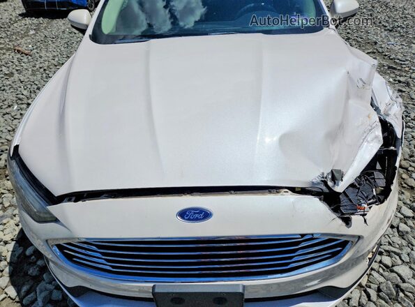 3FA6P0LU3KR212727 2019 FORD FUSION White Вид задньої частини салону