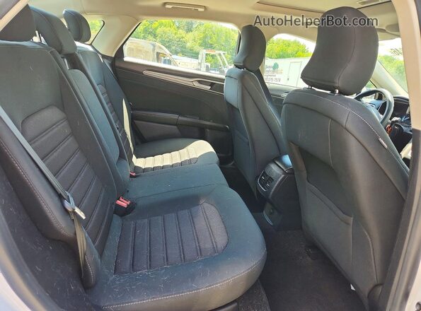 3FA6P0LU3KR212727 2019 FORD FUSION White Вид задніх сидінь