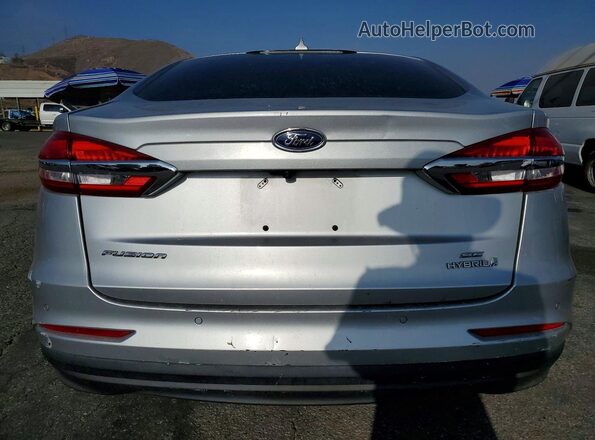 3FA6P0LU3KR235098 2019 FORD FUSION Silver Vista trasera
