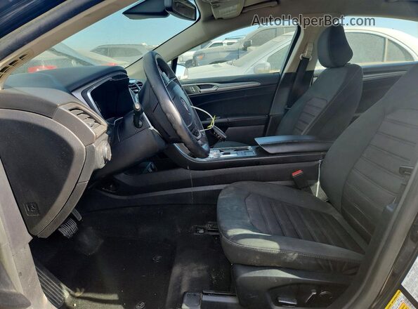 3FA6P0LU3LR113195 2020 FORD FUSION Black Vista interior delantera