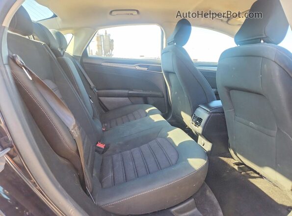 3FA6P0LU3LR113195 2020 FORD FUSION Black Vista de los asientos traseros