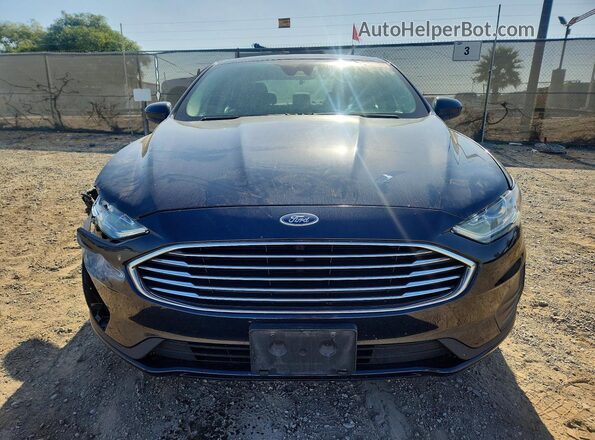 3FA6P0LU3LR113195 2020 FORD FUSION Black Vista frontal