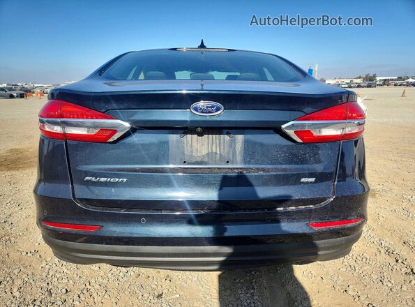 3FA6P0LU3LR113195 2020 FORD FUSION Black Vista trasera