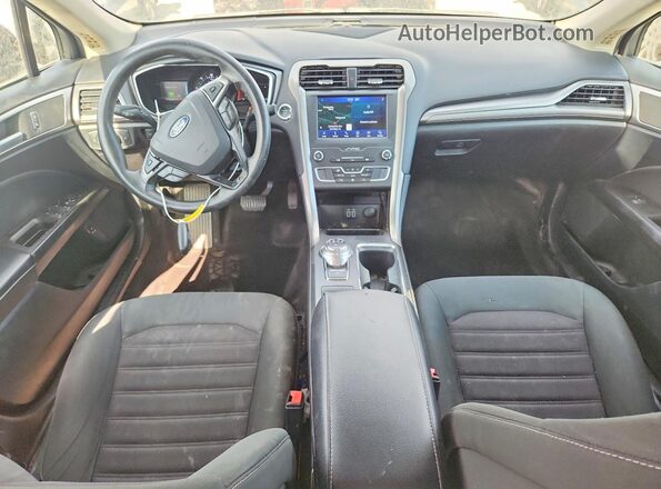 3FA6P0LU3LR113195 2020 FORD FUSION Black Vista del salpicadero