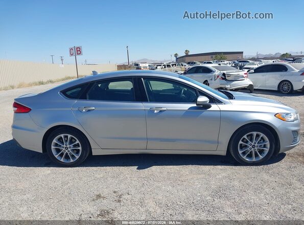3FA6P0LU3LR229271 2020 FORD FUSION Silver 