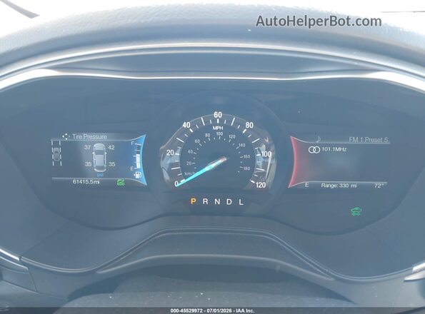 3FA6P0LU3LR229271 2020 FORD FUSION Silver Հետևի նստատեղերի տեսք