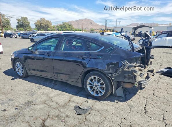 3FA6P0LU3LR230355 2020 FORD FUSION Black Հետևի ձախ