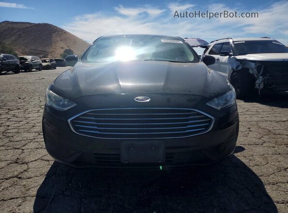 3FA6P0LU3LR230355 2020 FORD FUSION Black Դիմացի տեսք