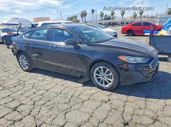 3FA6P0LU3LR230355 2020 FORD FUSION Black Առջևի աջ