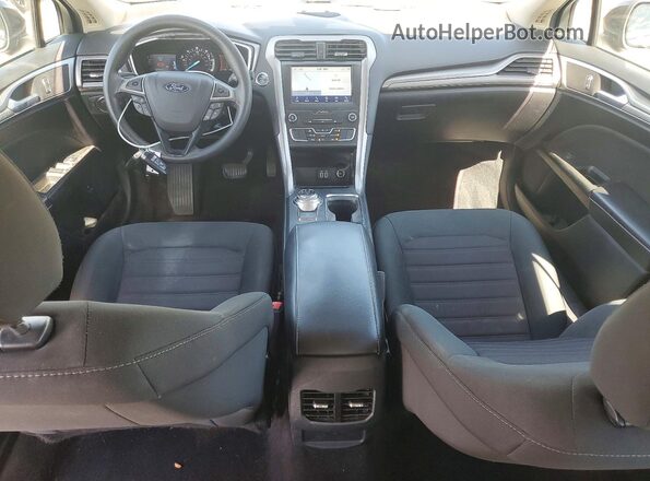 3FA6P0LU3LR230355 2020 FORD FUSION Black Առջևի վահանակի տեսք