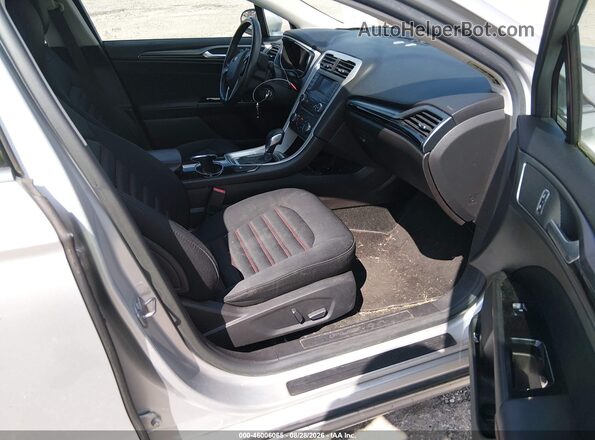 3FA6P0LU4GR127192 2016 FORD FUSION HYBRID Silver Widok wnętrza z przodu