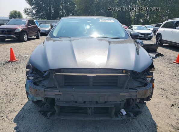 3FA6P0LU4HR105761 2017 FORD FUSION Gray Вид спереду